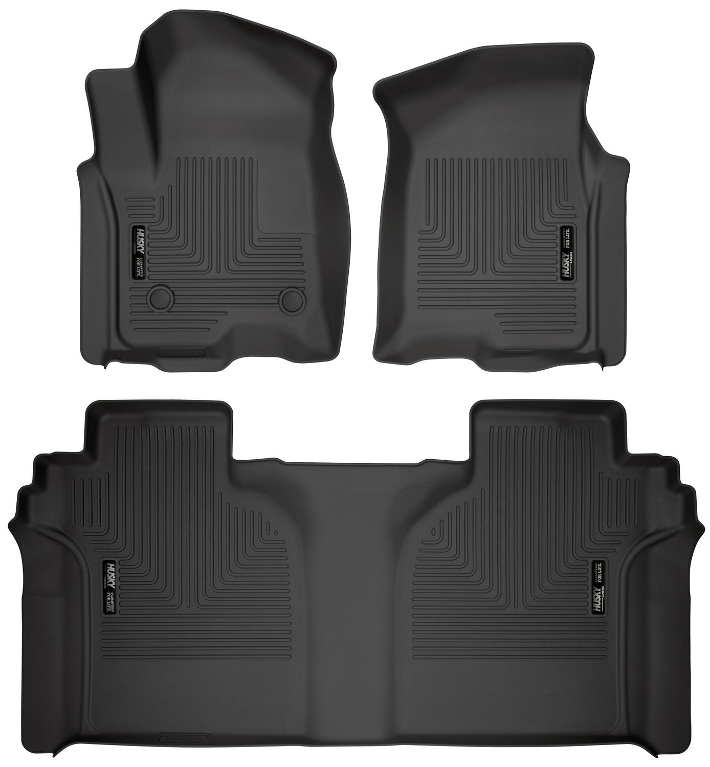 Husky Liners 94021 - Front & 2nd Seat Floor Liners 1