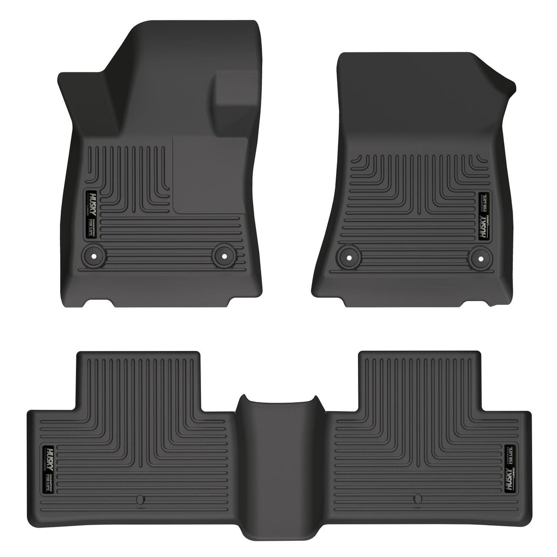 Husky Liners 95031 - Weatherbeater - Front & 2nd Seat Floor Liners 1