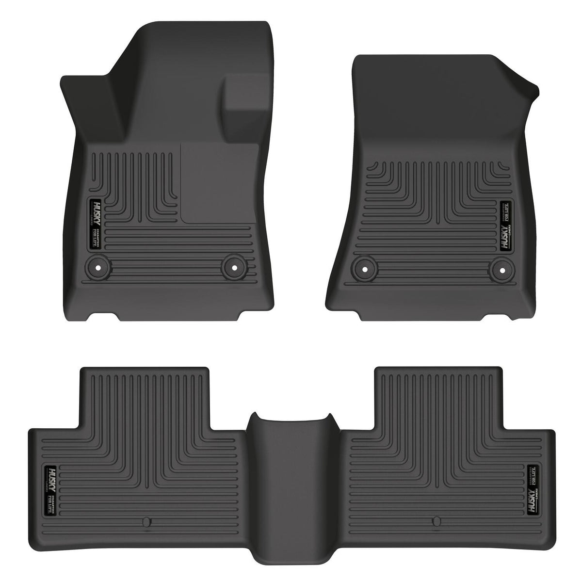 Husky Liners 95031 - Weatherbeater - Front & 2nd Seat Floor Liners 1