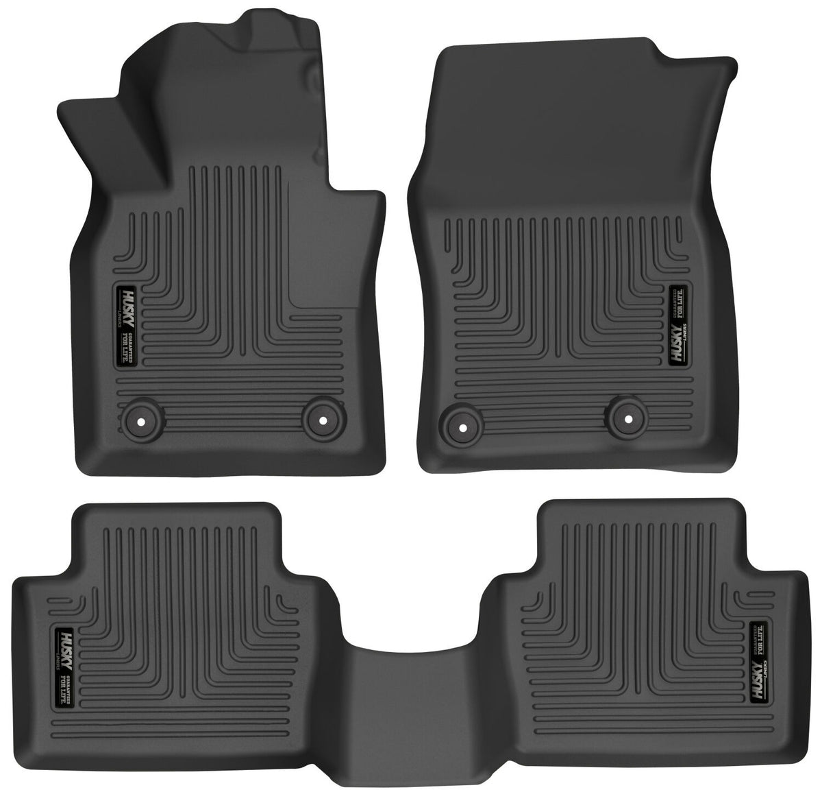 Husky Liners 95121 - Weatherbeater - Front & 2nd Seat Floor Liners 1