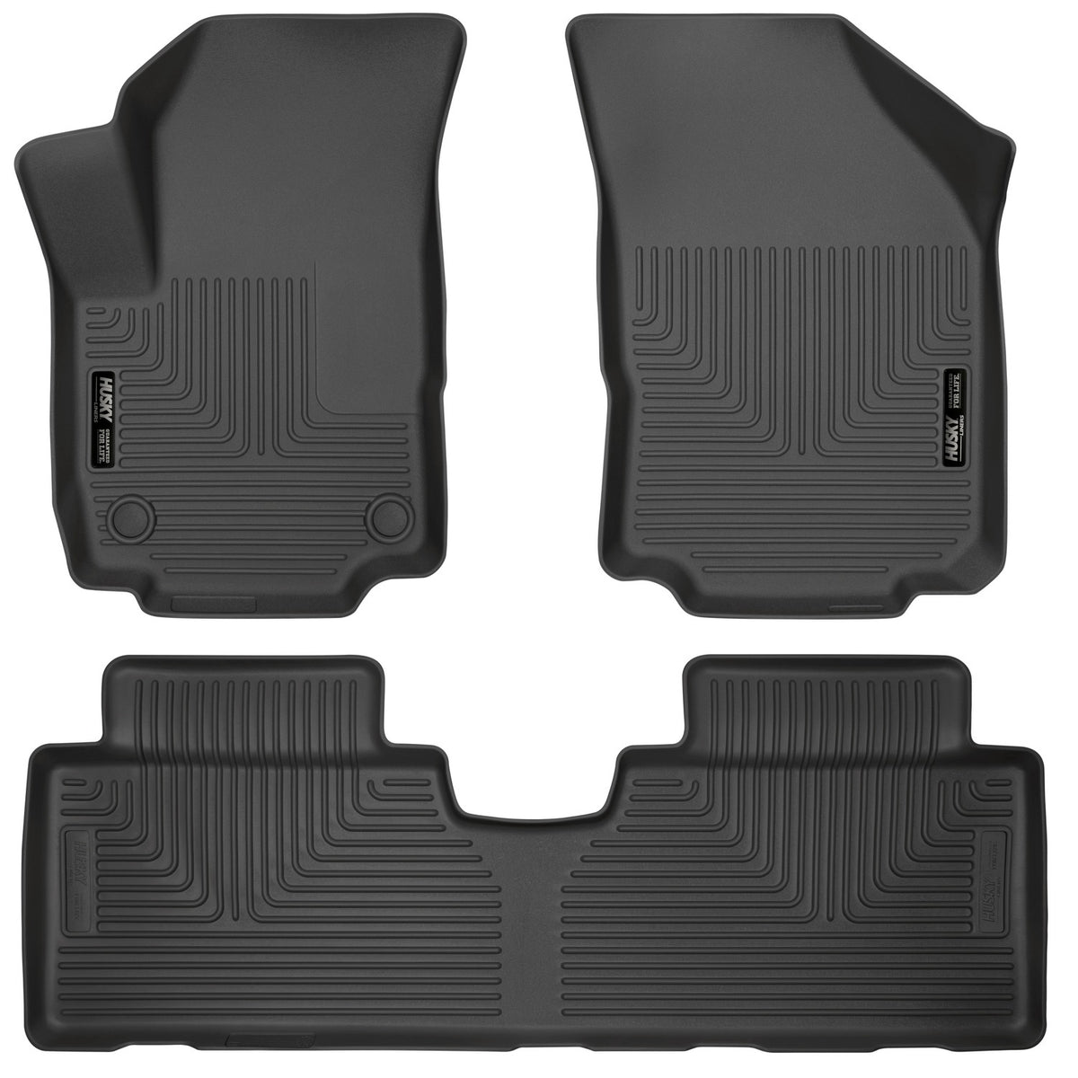 Husky Liners 95151 - Weatherbeater - Front & 2nd Seat Floor Liners 1