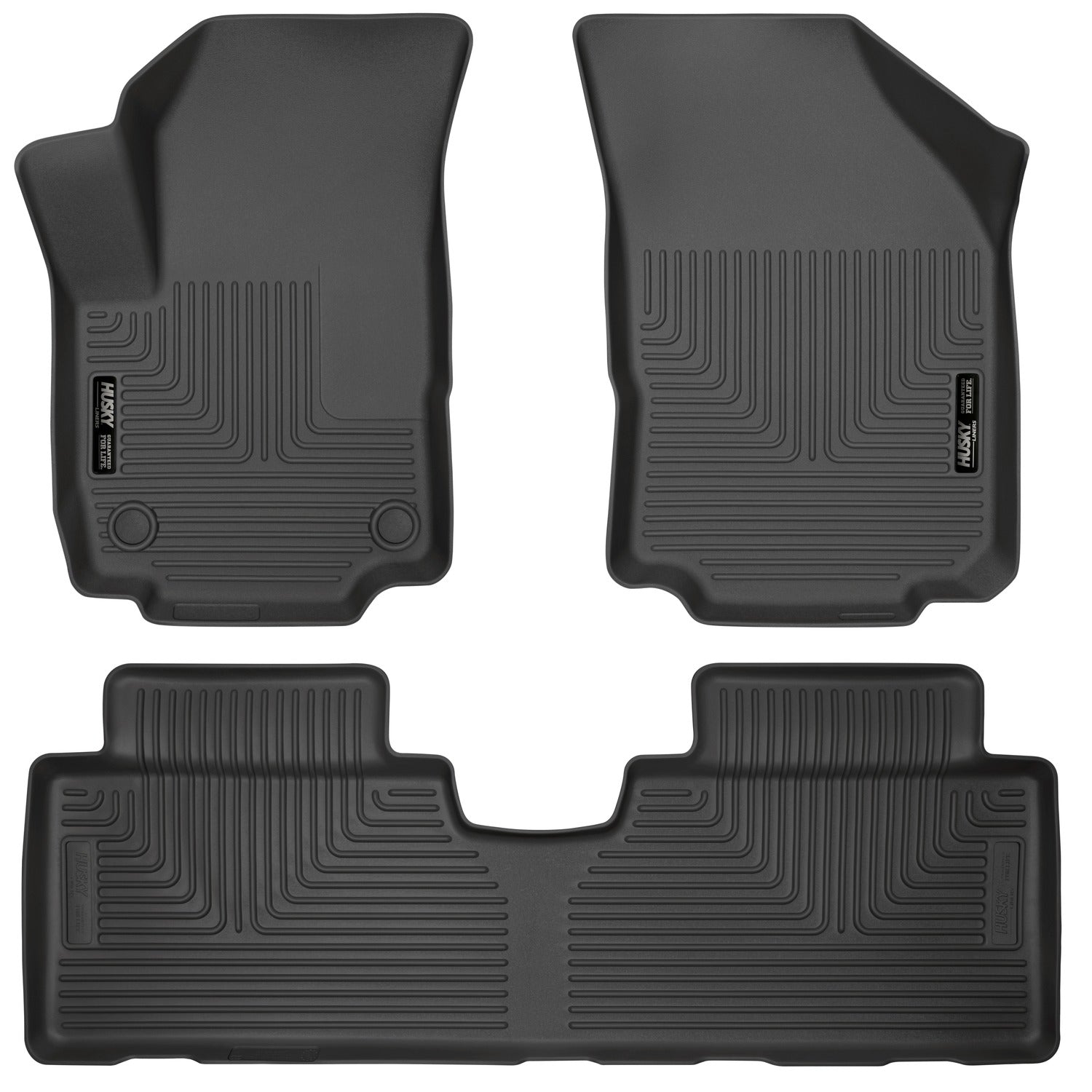 Husky Liners 95151 - Weatherbeater - Front & 2nd Seat Floor Liners 1