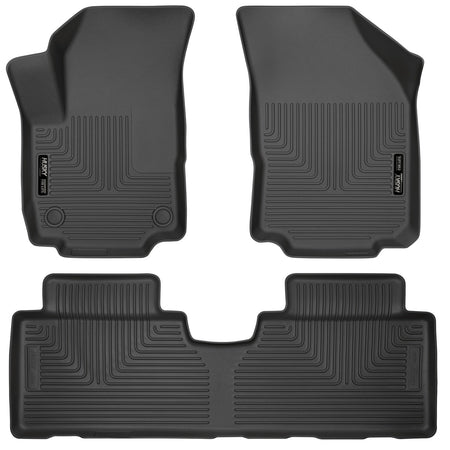 Husky Liners 95151 - Weatherbeater - Front & 2nd Seat Floor Liners 1
