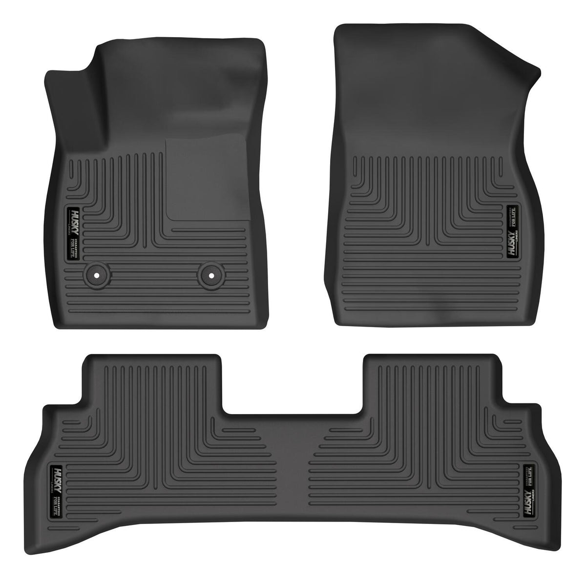 Husky Liners 95171 - Weatherbeater - Front & 2nd Seat Floor Liners 1