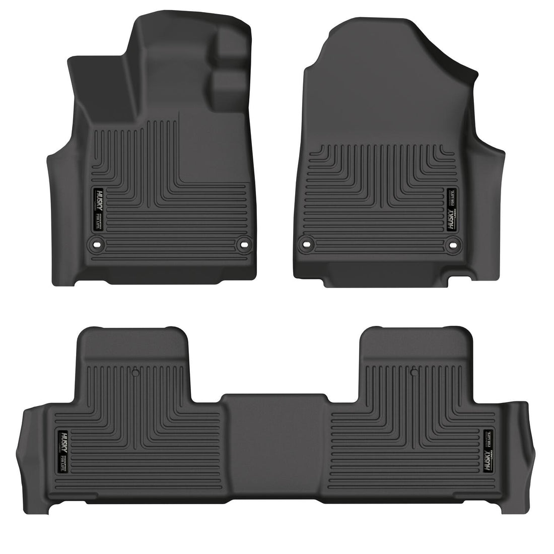 Husky Liners 95181 - Weatherbeater - Front & 2nd Seat Floor Liners