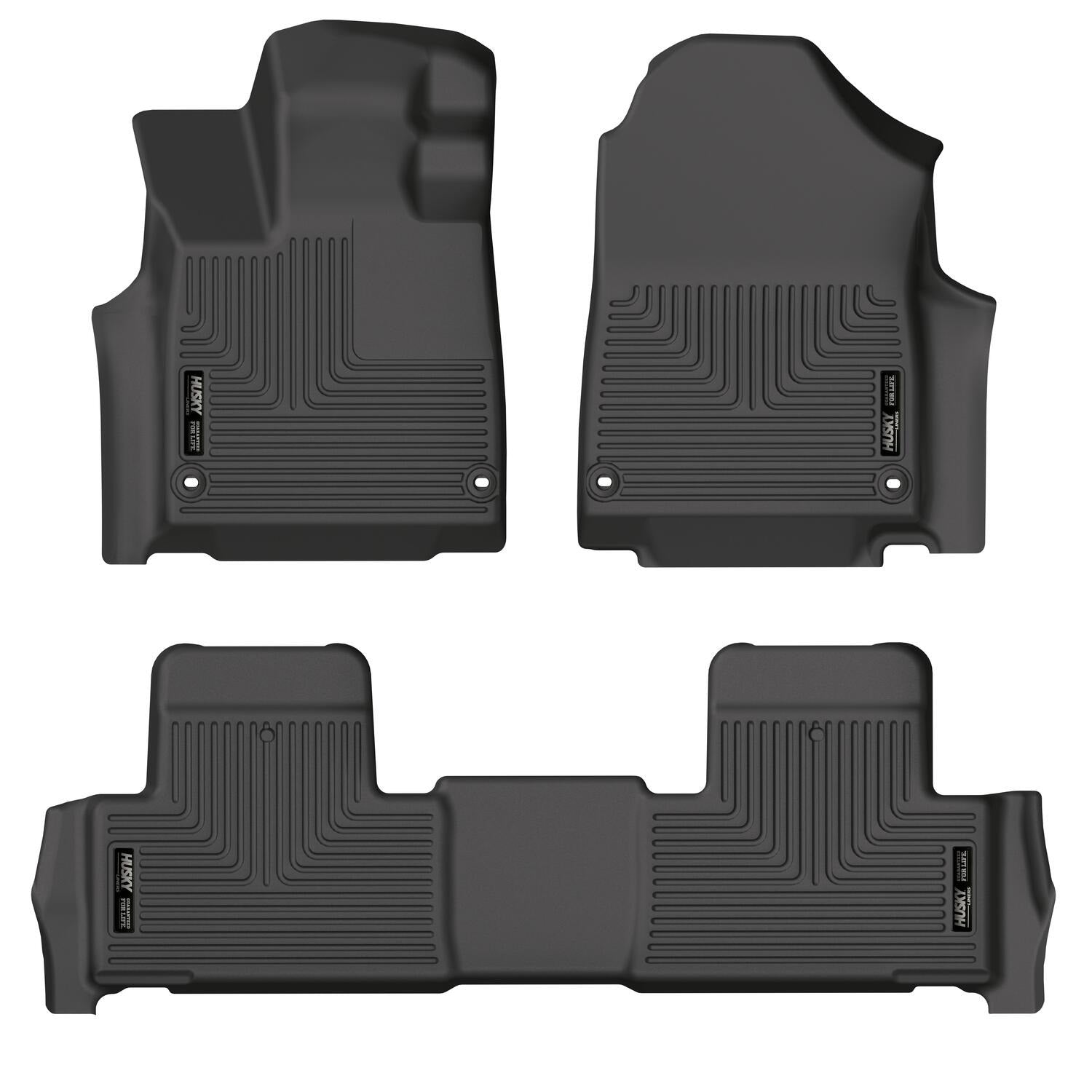 Husky Liners 95181 - Weatherbeater - Front & 2nd Seat Floor Liners