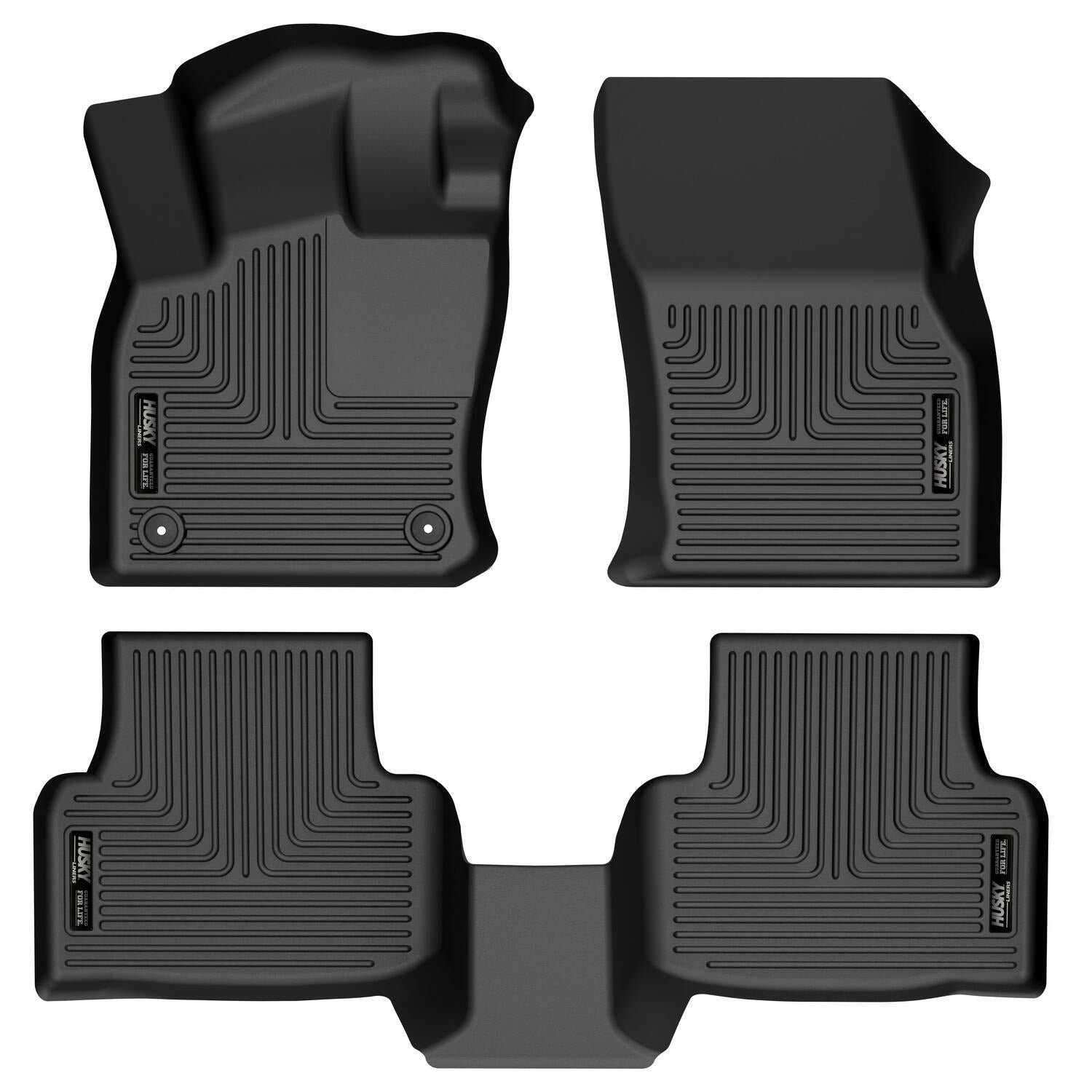 Husky Liners 95251 - Weatherbeater - Front & 2nd Seat Floor Liners 1