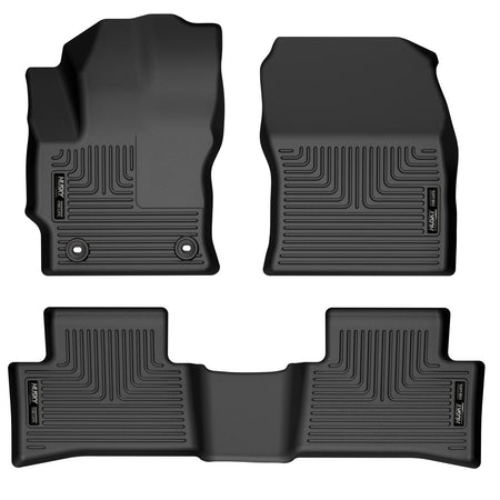Husky Liners 95291 - Weatherbeater - Front & 2nd Seat Floor Liners 1