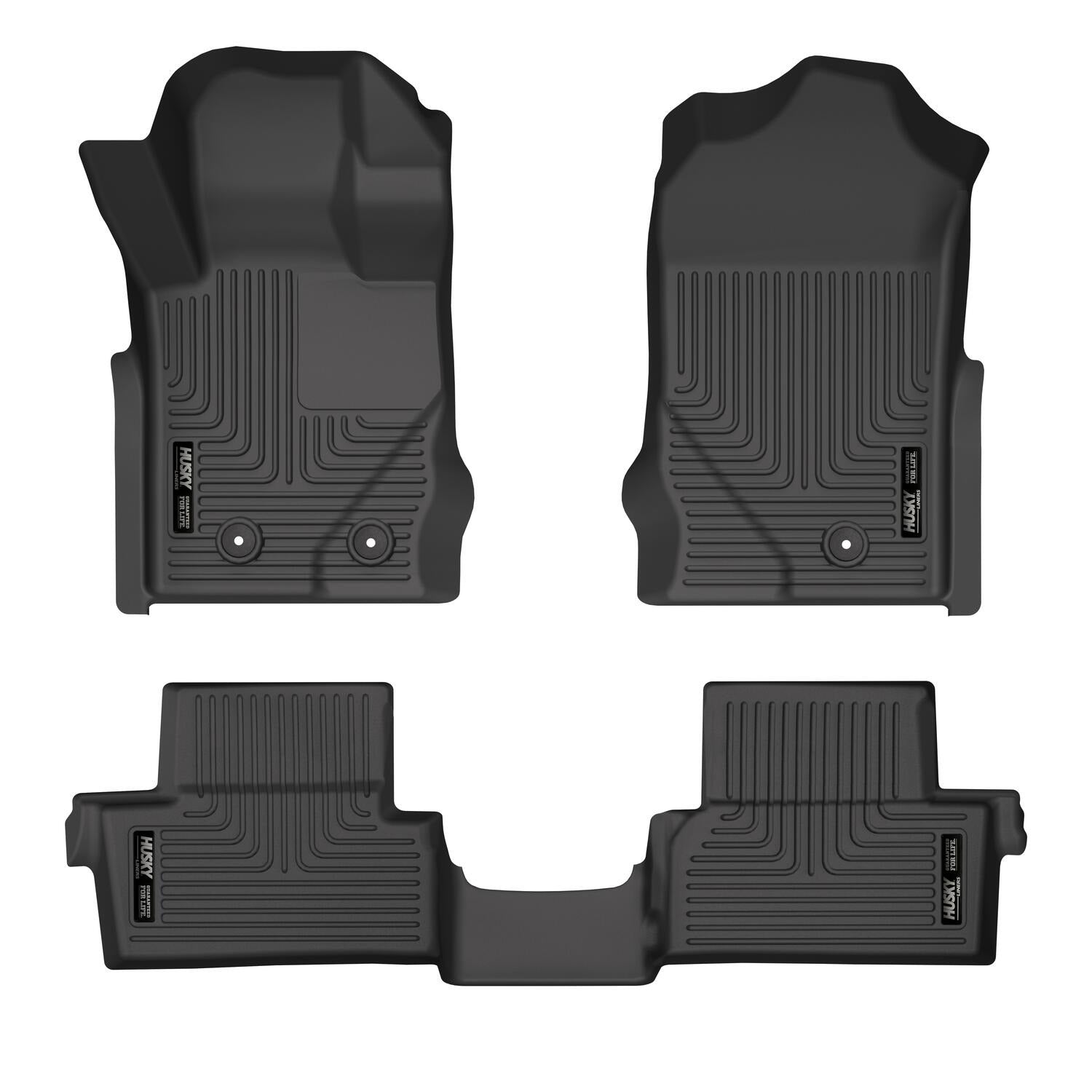 Husky Liners 95311 - Weatherbeater - Front & 2nd Seat Floor Liners 1