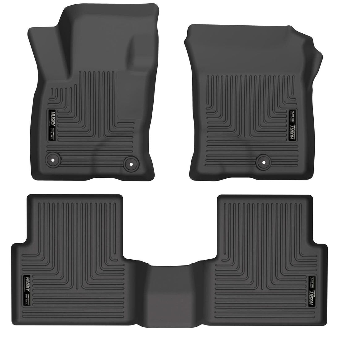 Husky Liners 95341 - Weatherbeater - Front & 2nd Seat Floor Liners 1