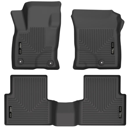 Husky Liners 95341 - Weatherbeater - Front & 2nd Seat Floor Liners 1
