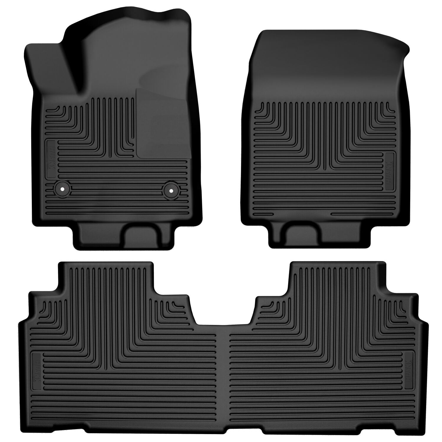 Husky Liners 95371 - Weatherbeater - Front & 2nd Seat Floor Liners 1