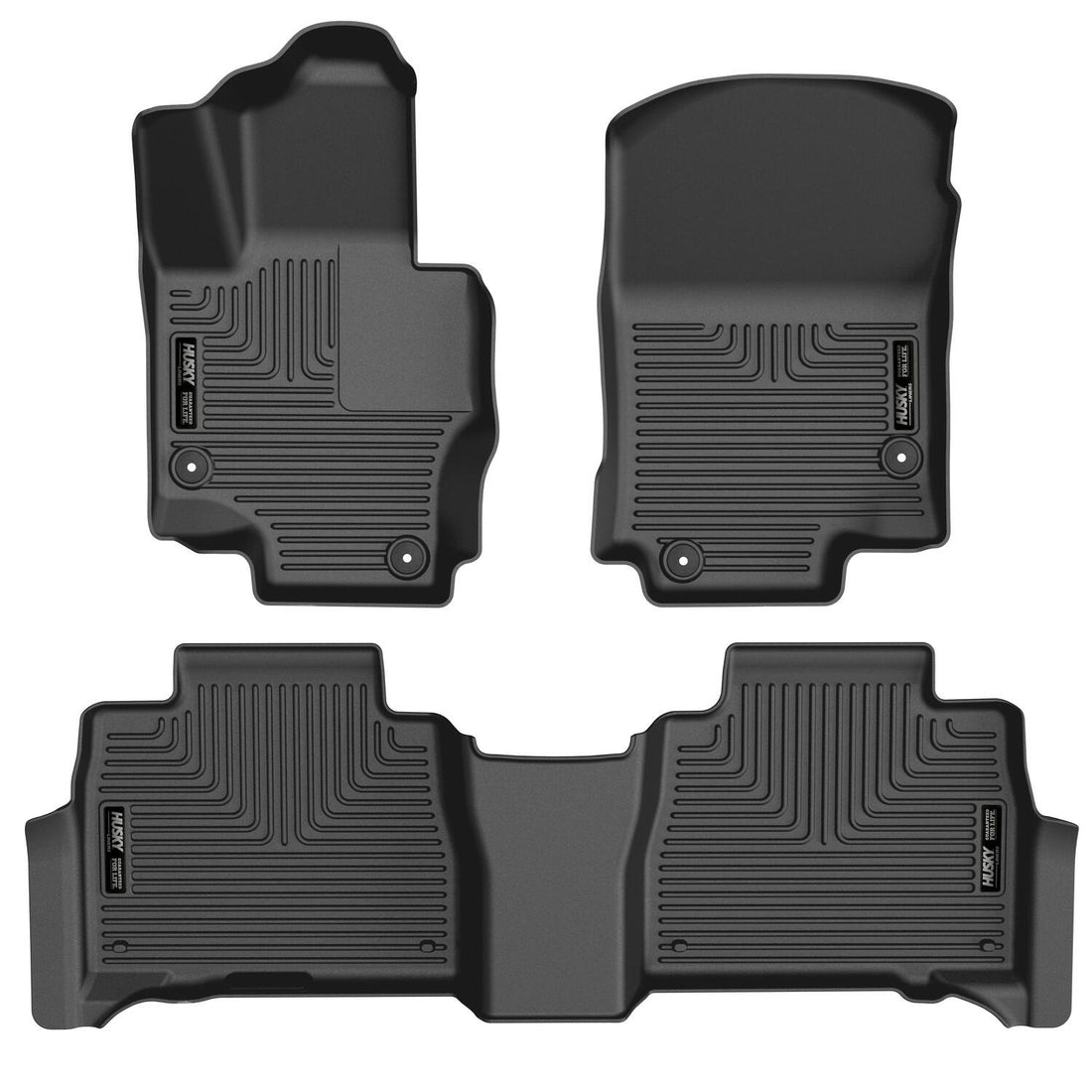 Husky Liners 95491 - Weatherbeater - Front & 2nd Seat Floor Liners 1