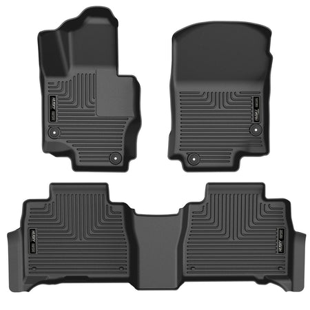 Husky Liners 95491 - Weatherbeater - Front & 2nd Seat Floor Liners 1
