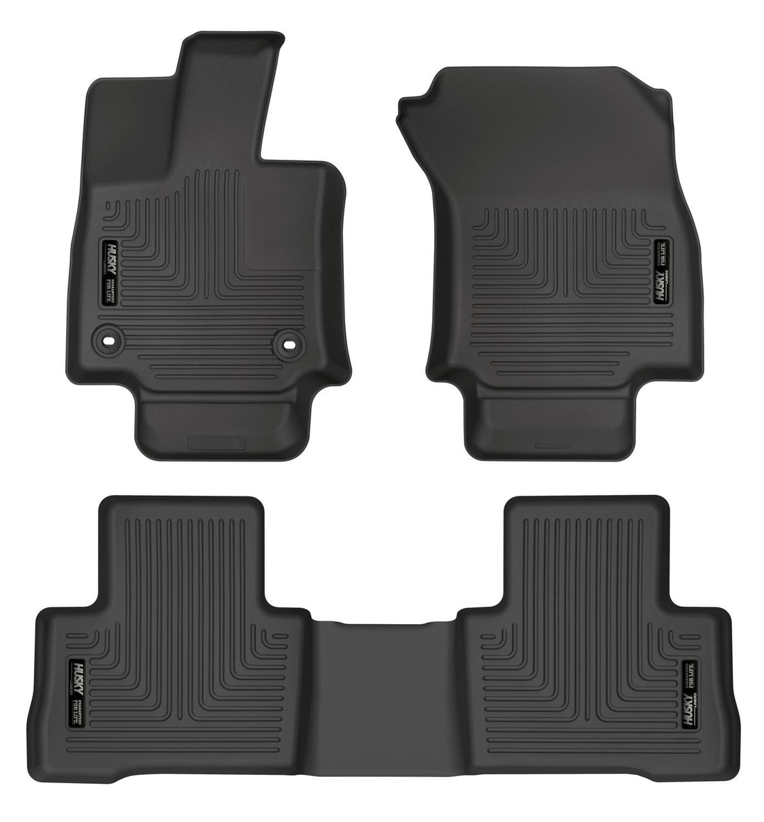 Husky Liners 95511 - Weatherbeater - Front & 2nd Seat Floor Liners (Footwell Coverage)