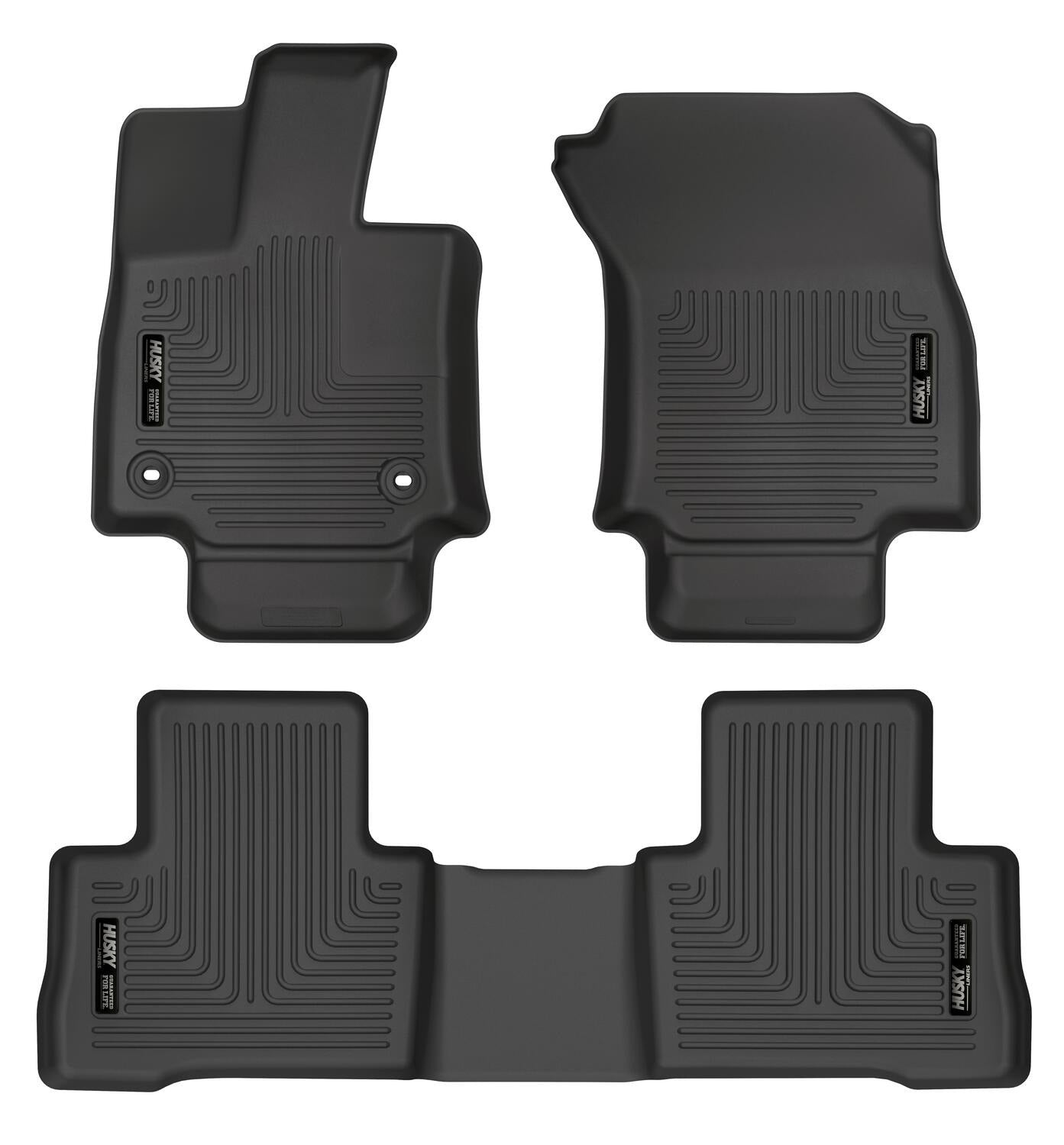 Husky Liners 95511 - Weatherbeater - Front & 2nd Seat Floor Liners (Footwell Coverage)