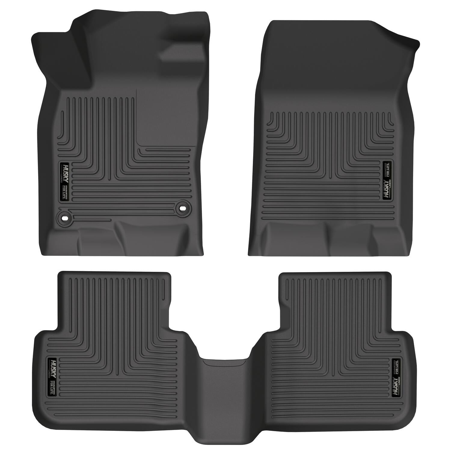 Husky Liners 95521 - Weatherbeater - Front & 2nd Seat Floor Liners 1