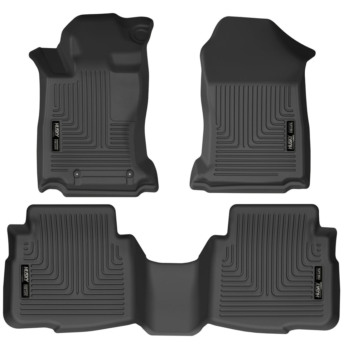 Husky Liners 95541 - Weatherbeater - Front & 2nd Seat Floor Liners 1