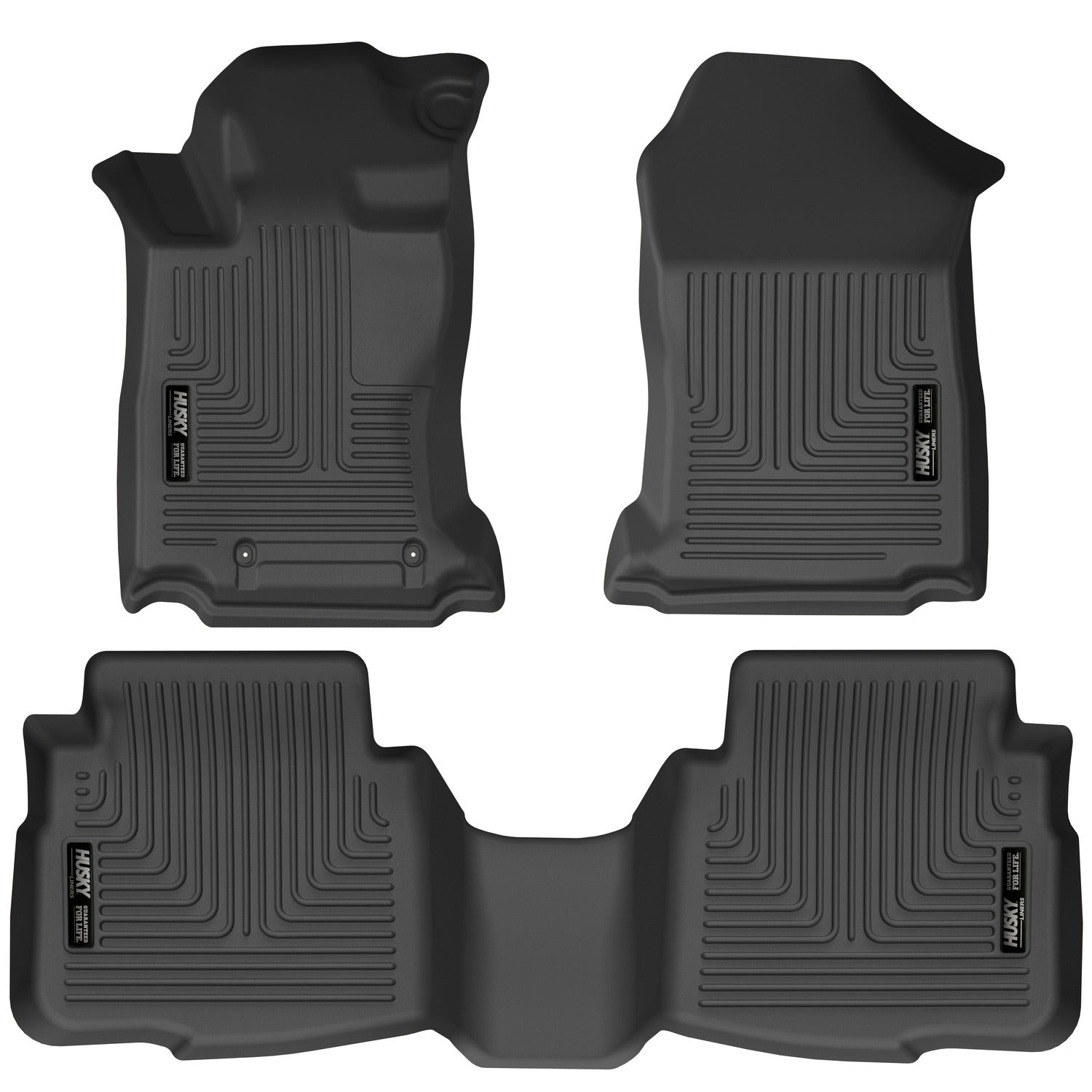Husky Liners 95541 - Weatherbeater - Front & 2nd Seat Floor Liners 1