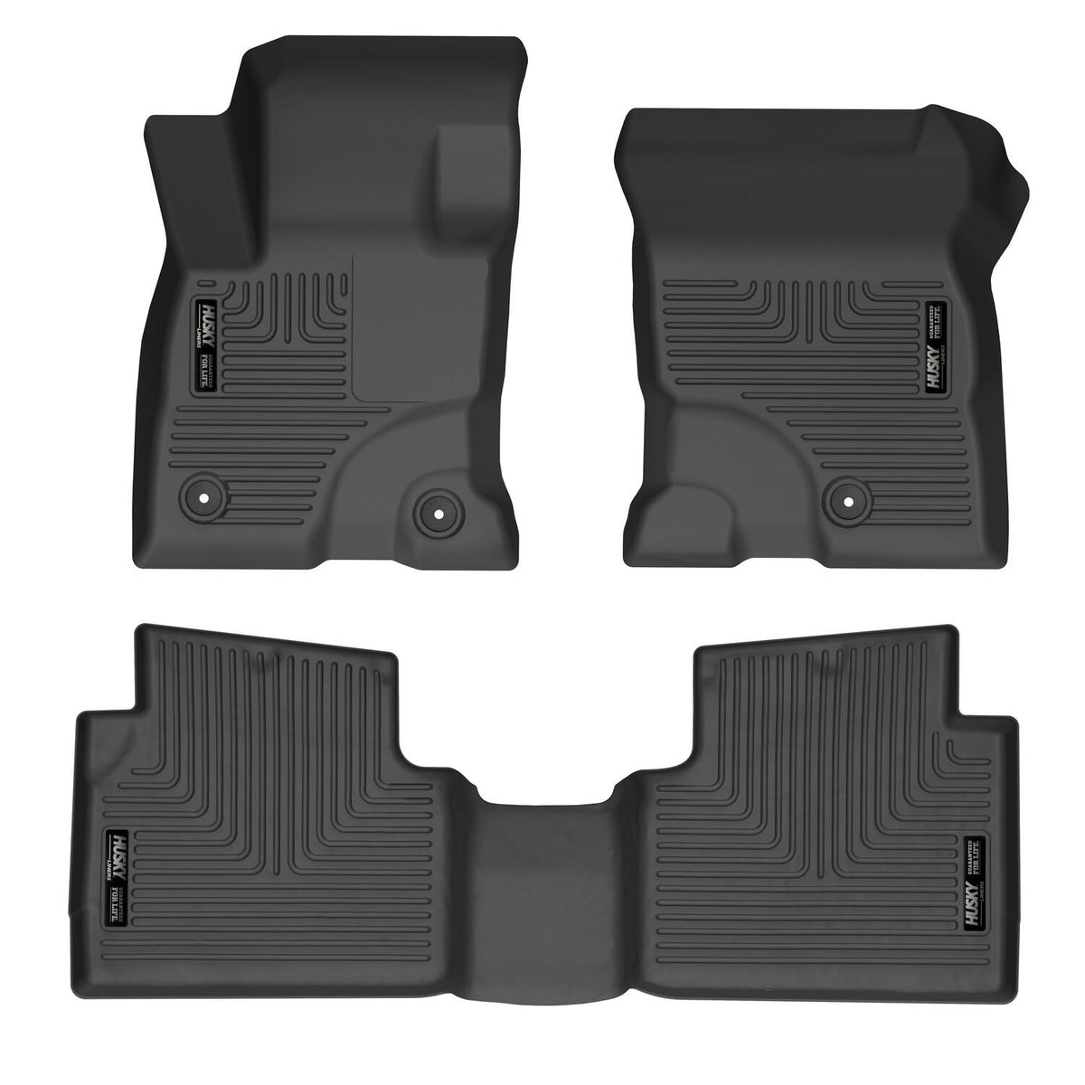 Husky Liners 95561 - Weatherbeater - Front & 2nd Seat Floor Liners 1