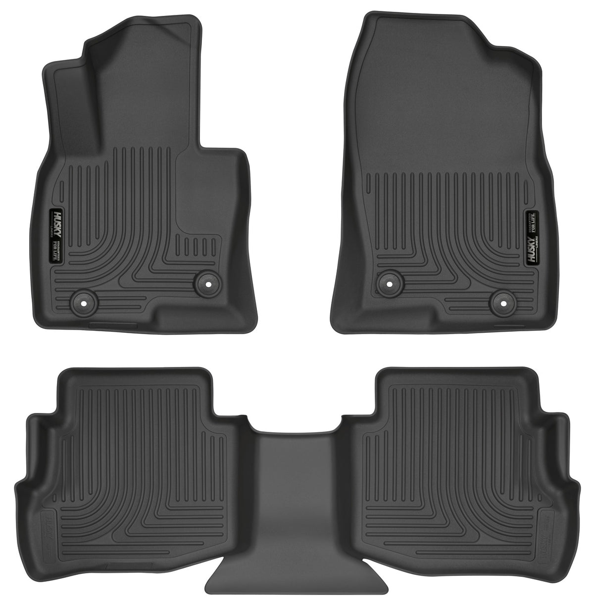 Husky Liners 95611 - Weatherbeater - Front & 2nd Seat Floor Liners 1
