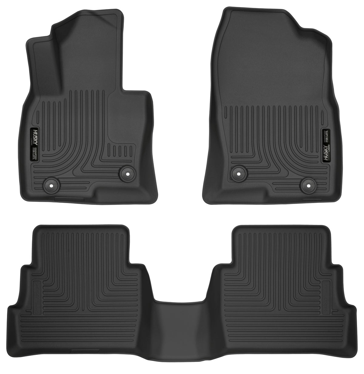 Husky Liners 95641 - Front & 2nd Seat Floor Liners 1