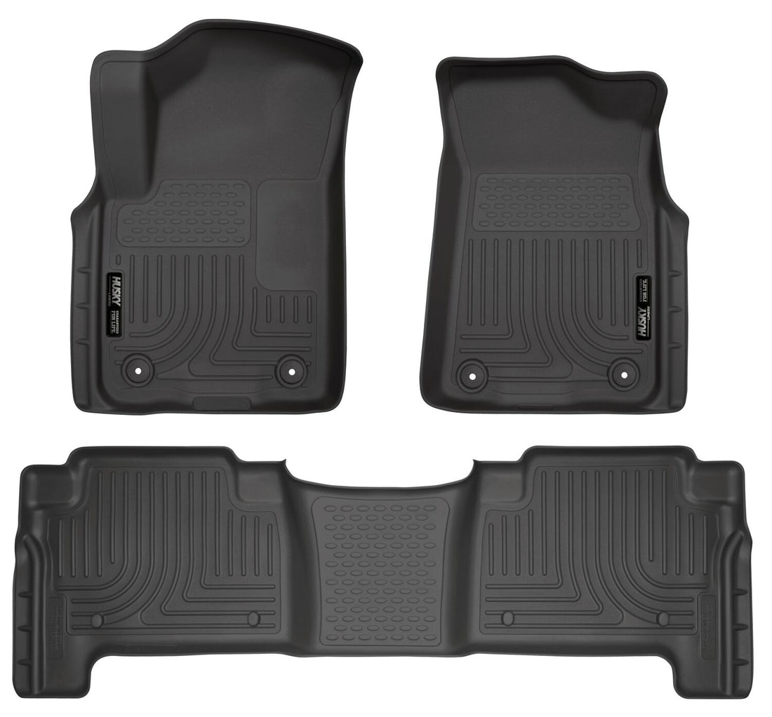 Husky Liners 95671 - Weatherbeater - Front & 2nd Seat Floor Liners