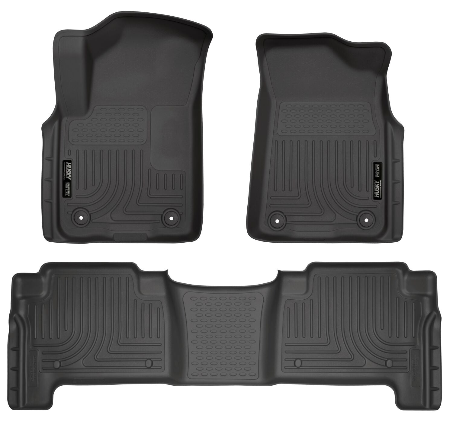 Husky Liners 95671 - Weatherbeater - Front & 2nd Seat Floor Liners