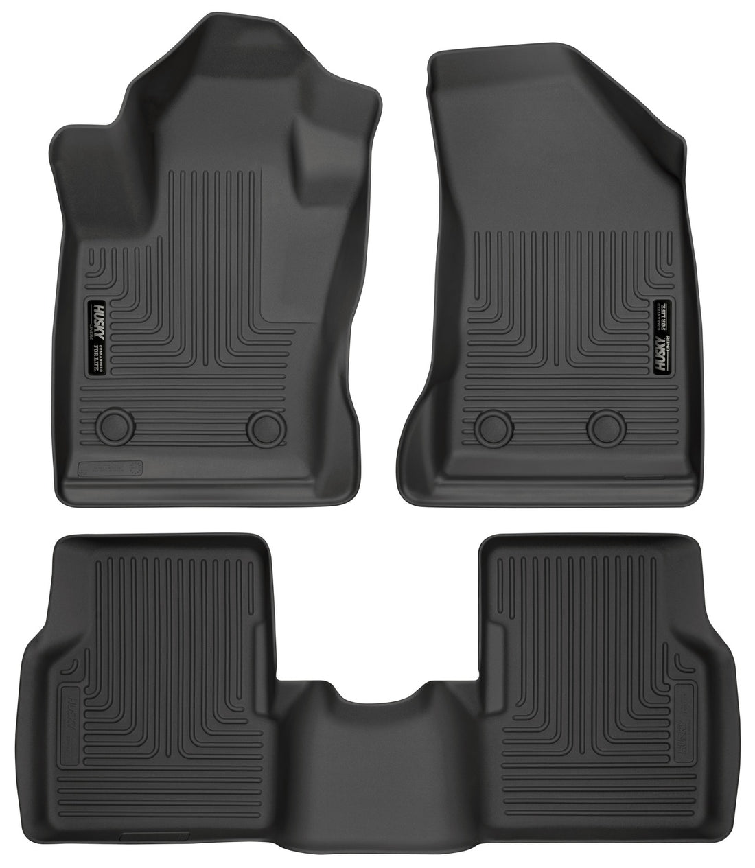 Husky Liners 95681 - Weatherbeater - Front & 2nd Seat Floor Liners 1