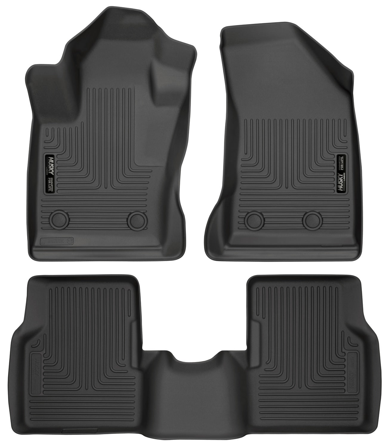 Husky Liners 95681 - Weatherbeater - Front & 2nd Seat Floor Liners 1