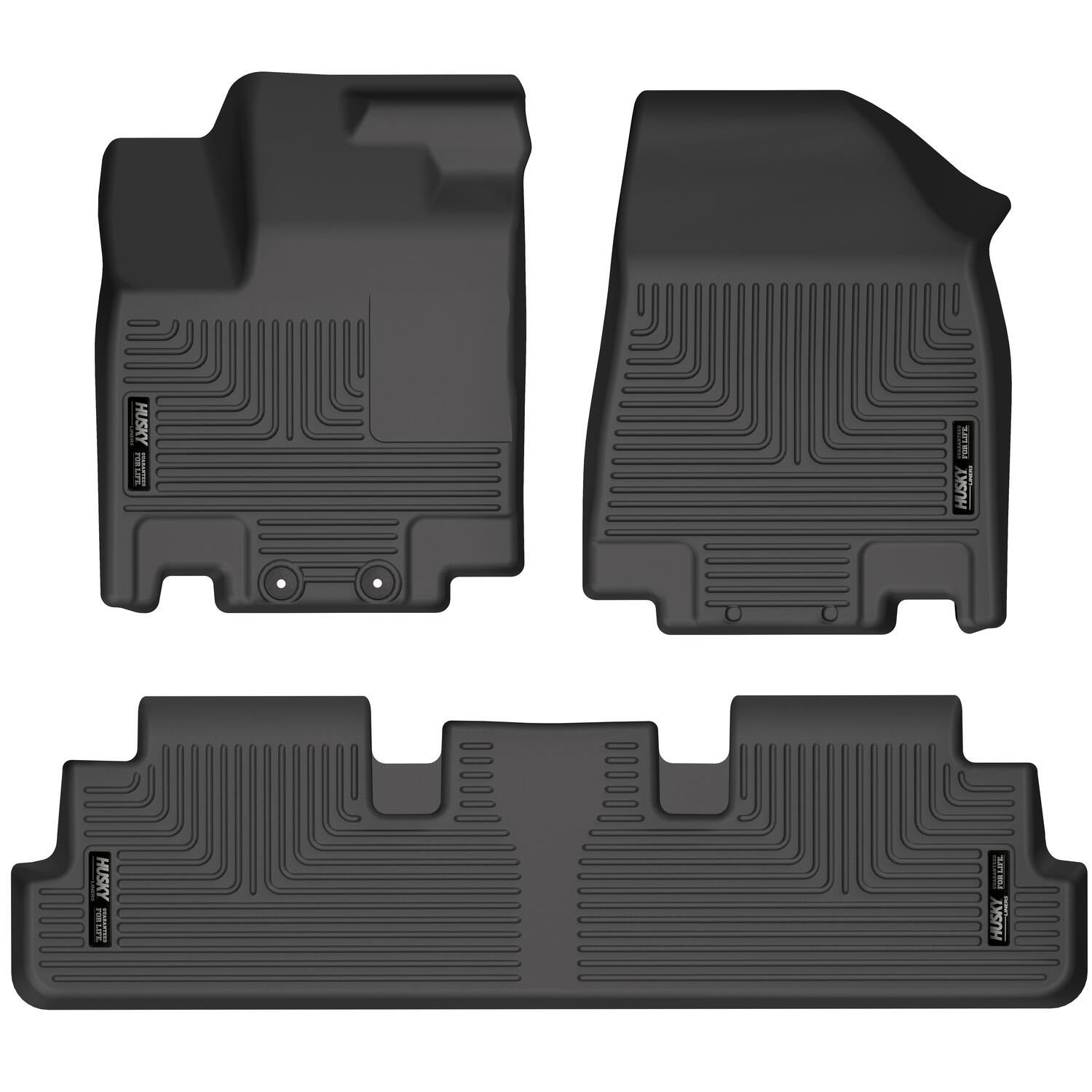 Husky Liners 95701 - Weatherbeater - Front & 2nd Seat Floor Liners 1