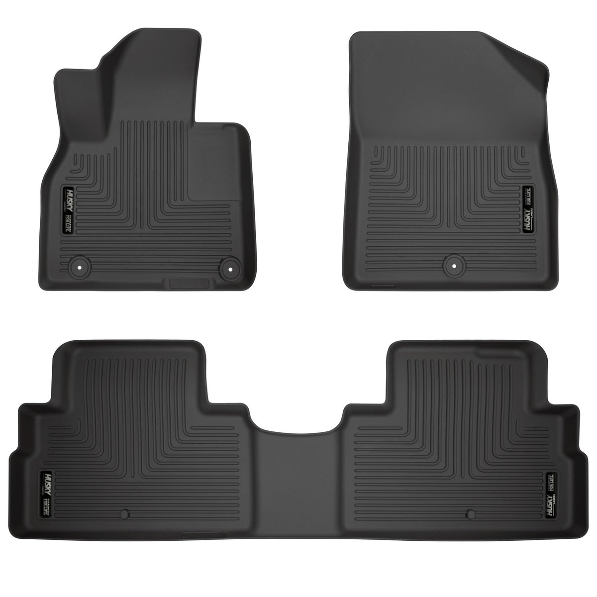 Husky Liners 95711 - Weatherbeater - Front & 2nd Seat Floor Liners 1