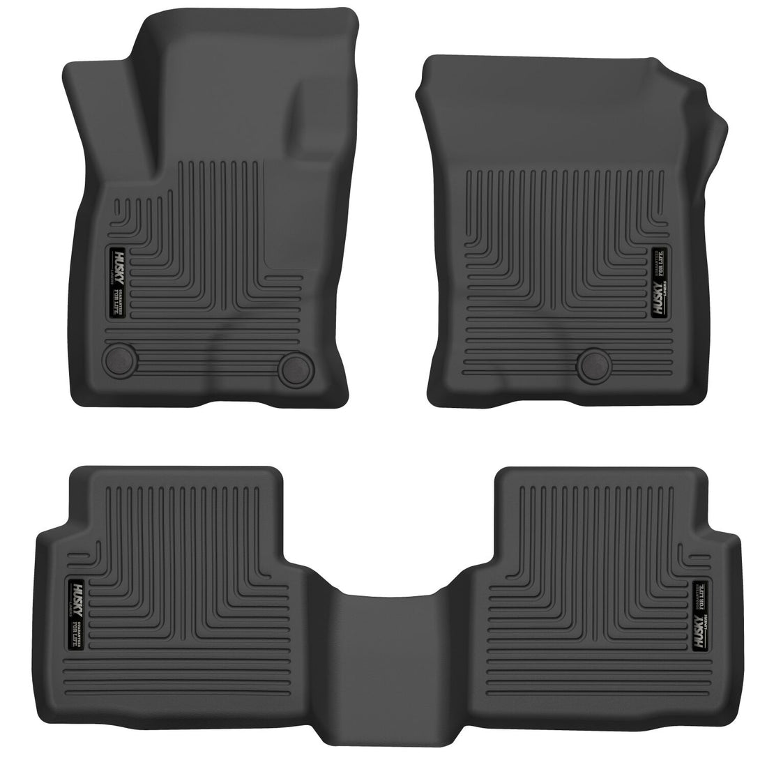 Husky Liners 95721 - Weatherbeater - Front & 2nd Seat Floor Liners 1