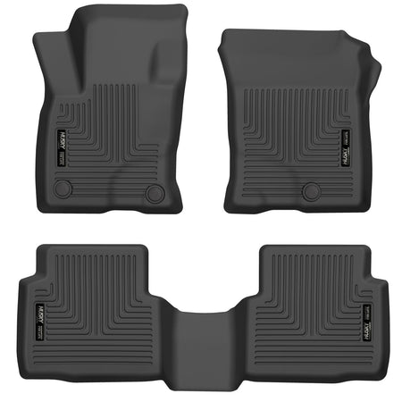 Husky Liners 95721 - Weatherbeater - Front & 2nd Seat Floor Liners 1