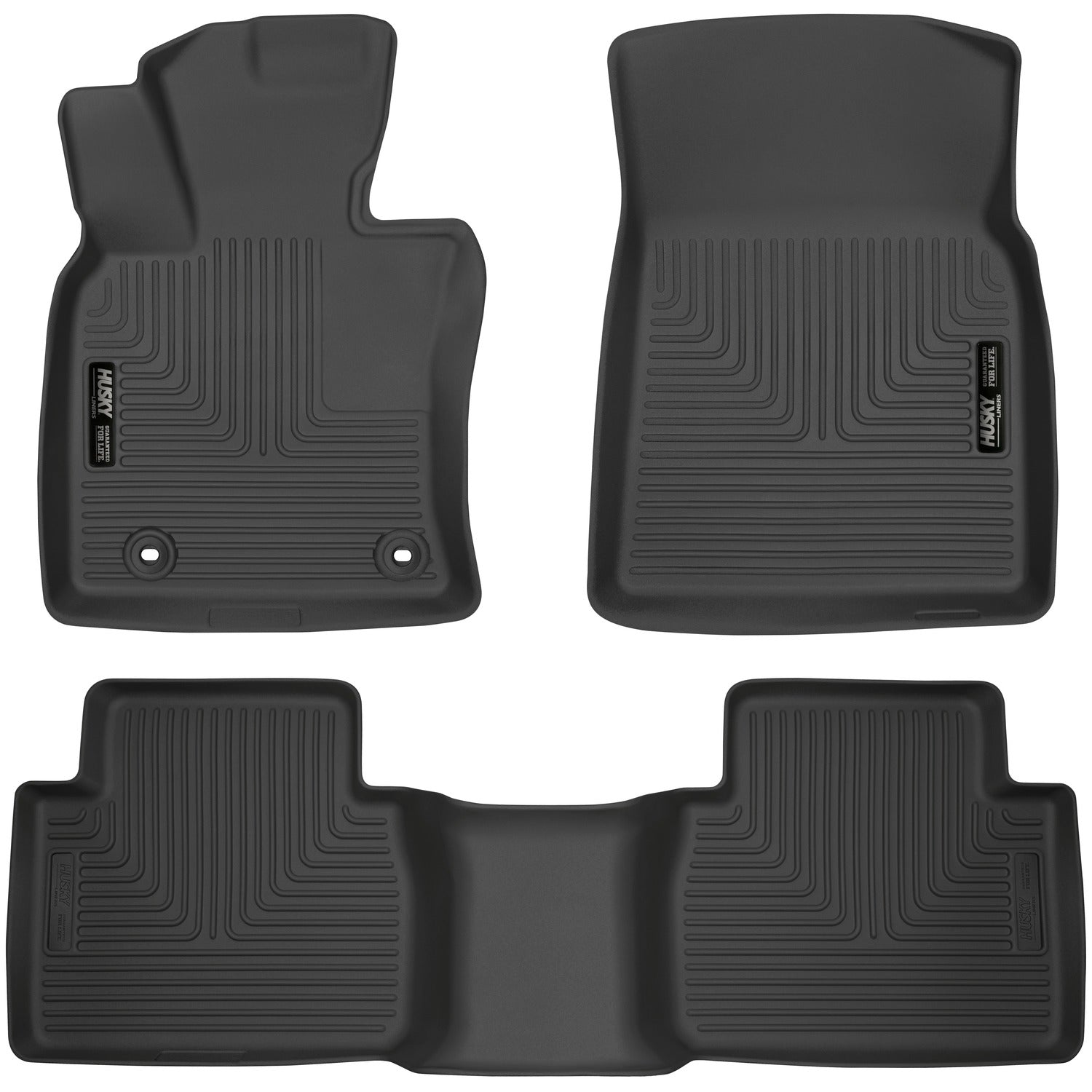 Husky Liners 95731 - Weatherbeater - Front & 2nd Seat Floor Liners 1