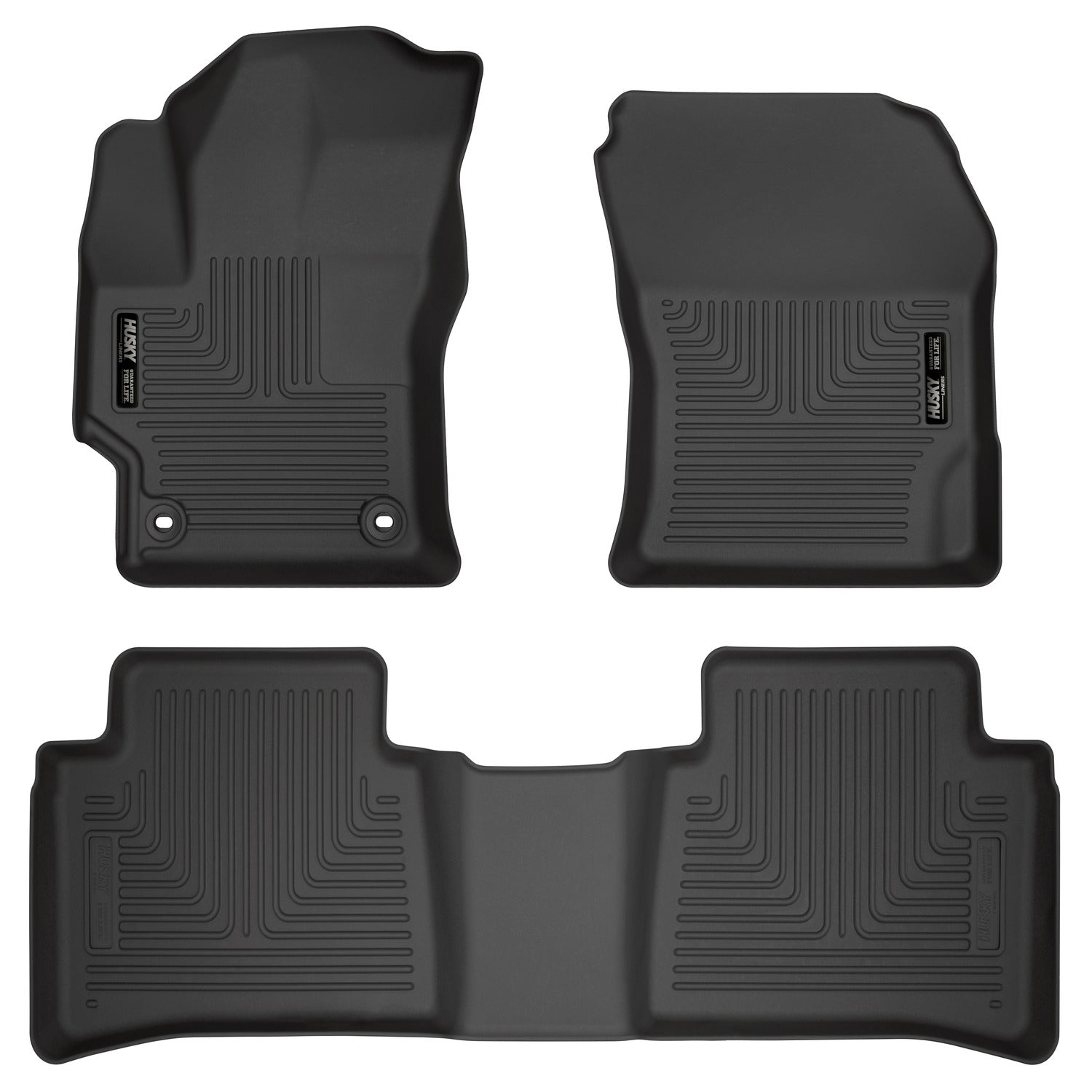 Husky Liners 95751 - Weatherbeater - Front & 2nd Seat Floor Liners 1