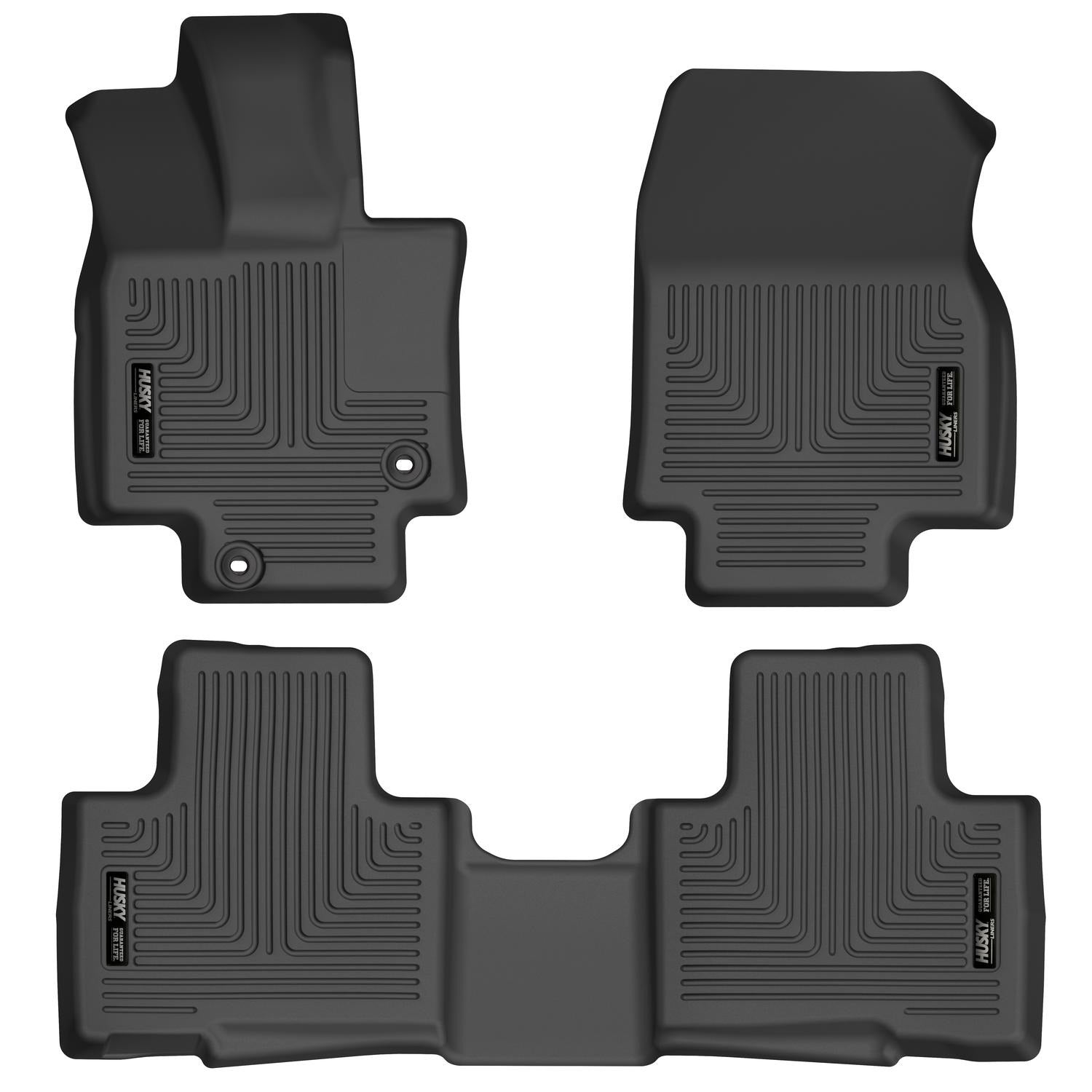 Husky Liners 95791 - Weatherbeater - Front & 2nd Seat Floor Liners 1
