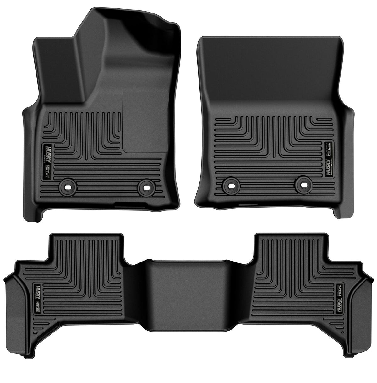 Husky Liners 95811 - Weatherbeater - Front & 2nd Seat Floor Liners 1