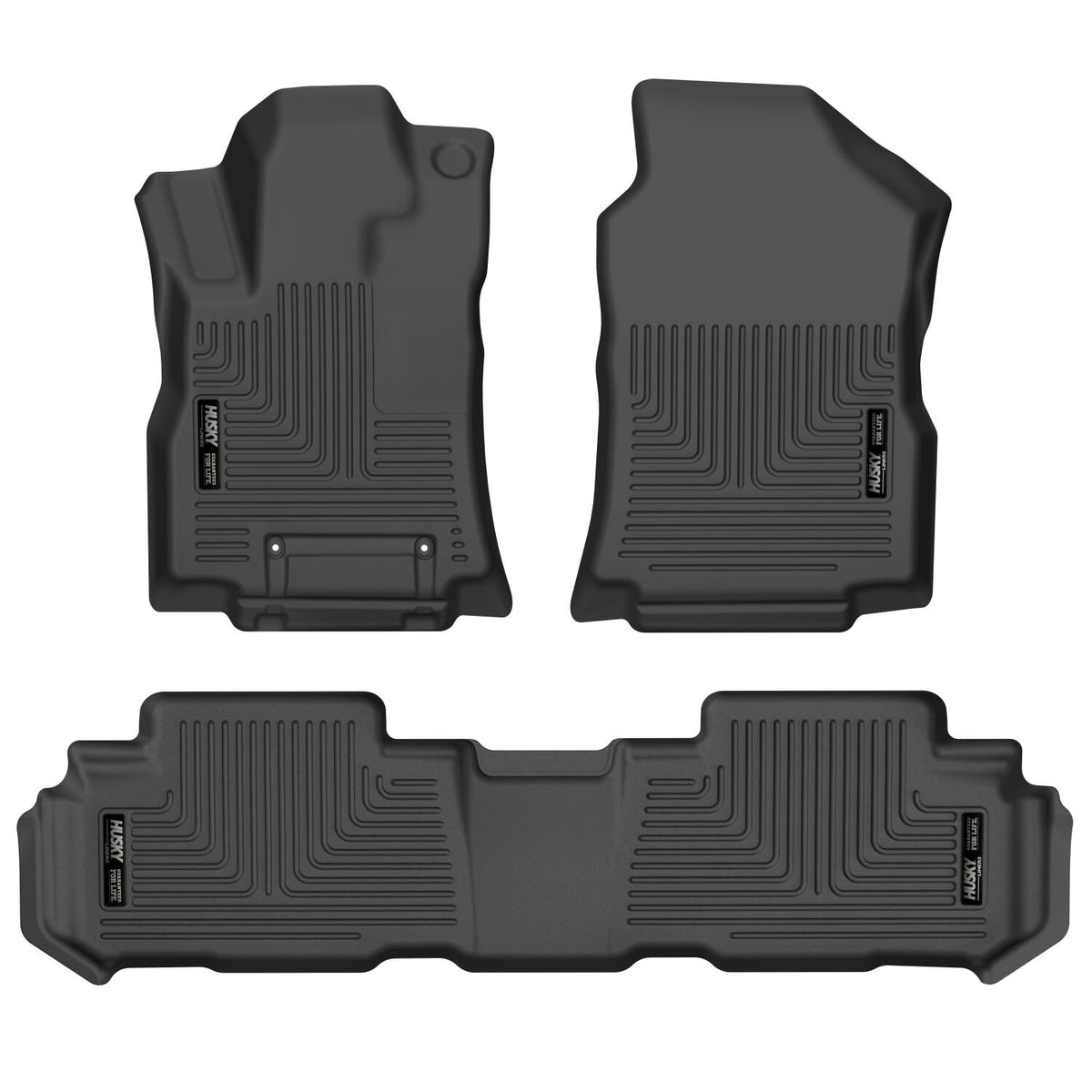 Husky Liners 95871 - Weatherbeater - Front & 2nd Seat Floor Liners 1