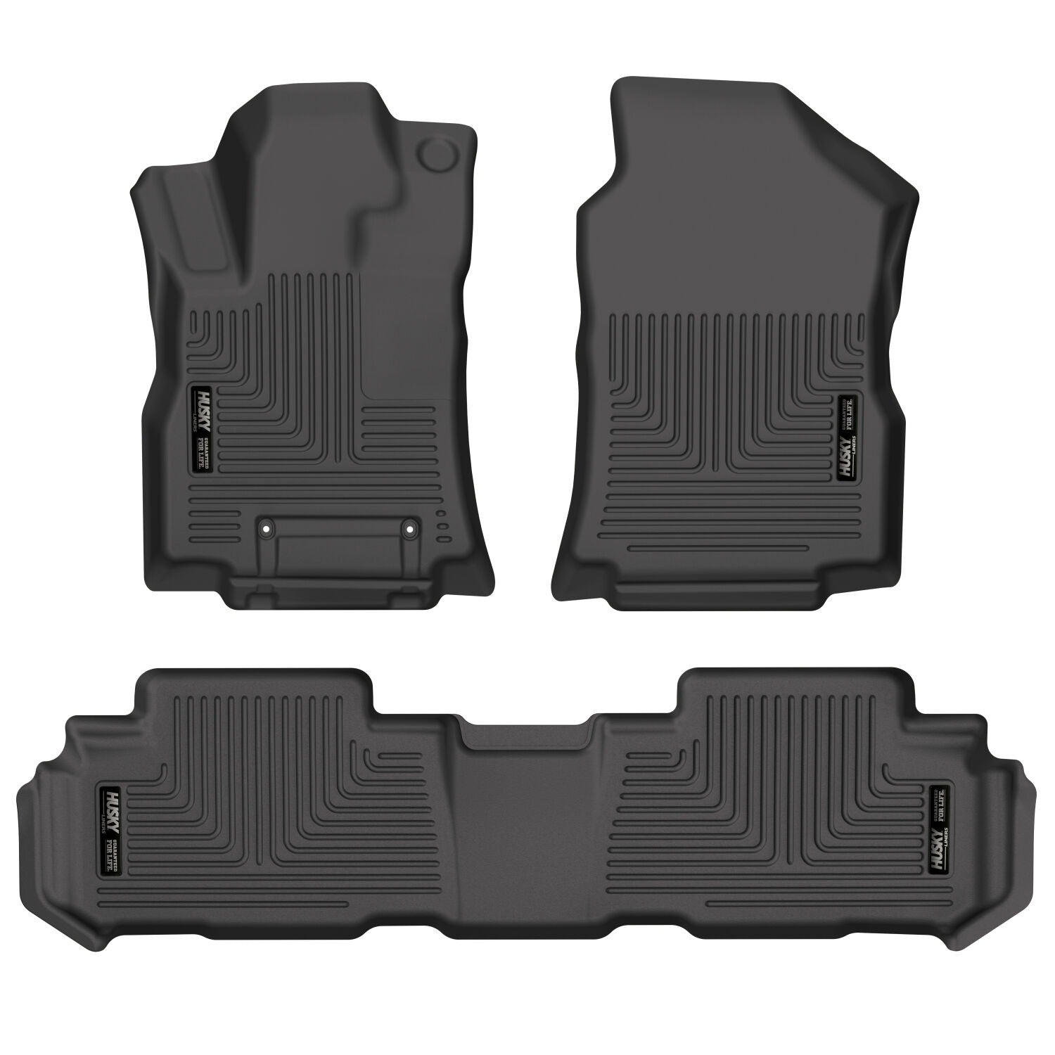 Husky Liners 95871 - Weatherbeater - Front & 2nd Seat Floor Liners 1