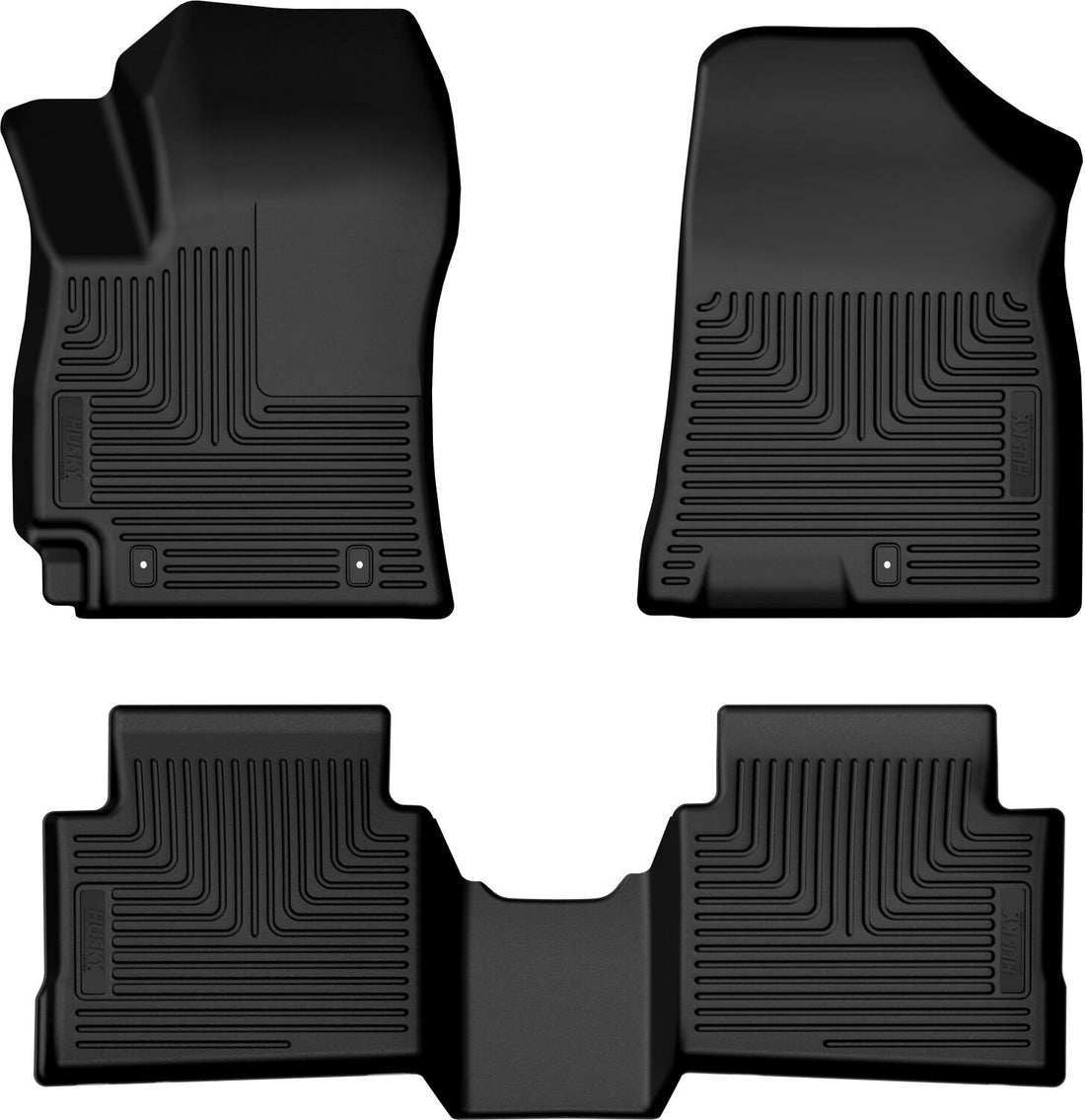 Husky Liners 95951 - Weatherbeater - Front & 2nd Seat Floor Liners 1