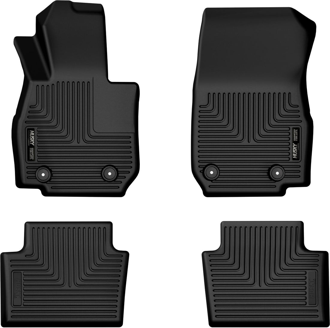 Husky Liners 95981 - Weatherbeater - Front & 2nd Seat Floor Liners 1