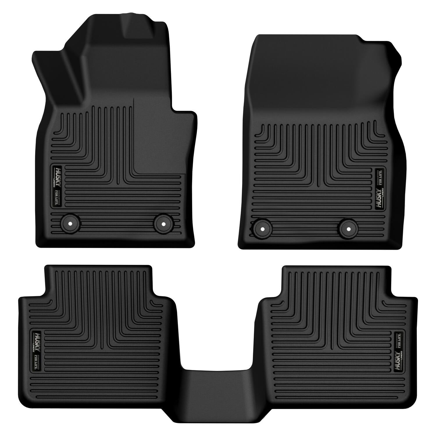 Husky Liners 96621 - Weatherbeater - Front & 2nd Seat Floor Liners 1