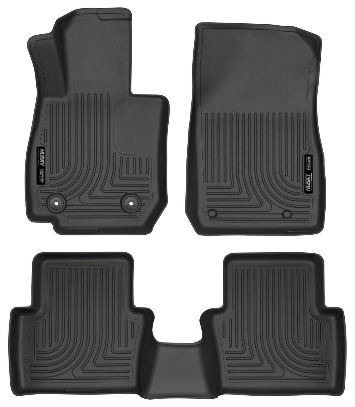 Husky Liners 96701 - Weatherbeater - Front & 2nd Seat Floor Liners 1