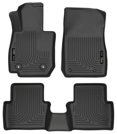 Husky Liners 96701 - Weatherbeater - Front & 2nd Seat Floor Liners 1