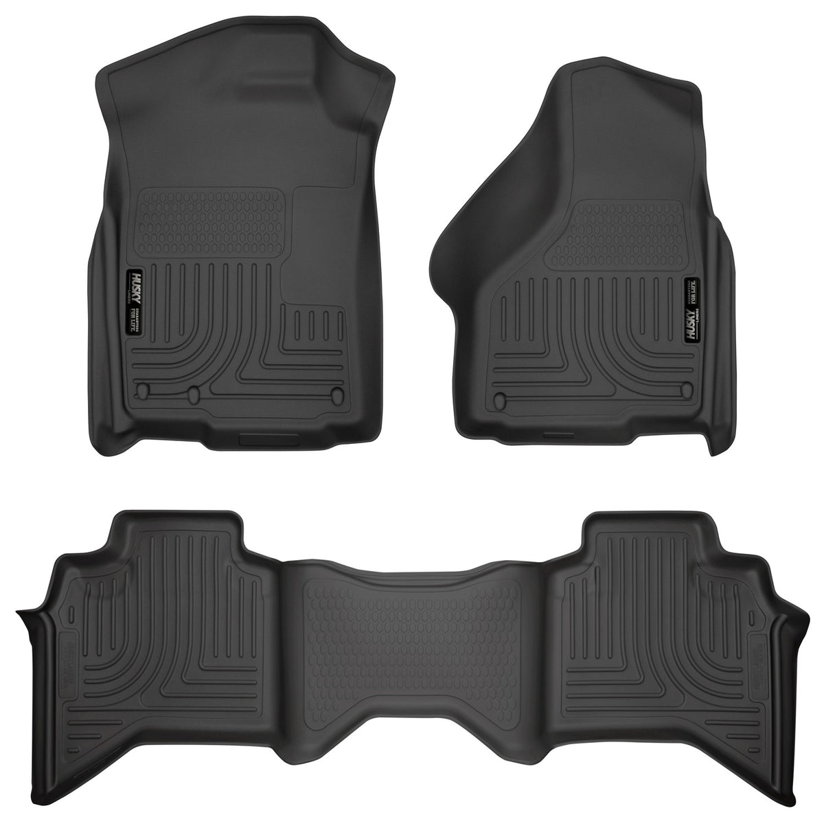 Husky Liners 98031 - Weatherbeater - Front & 2nd Seat Floor Liners 2