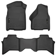 Husky Liners 98031 - Weatherbeater - Front & 2nd Seat Floor Liners 2
