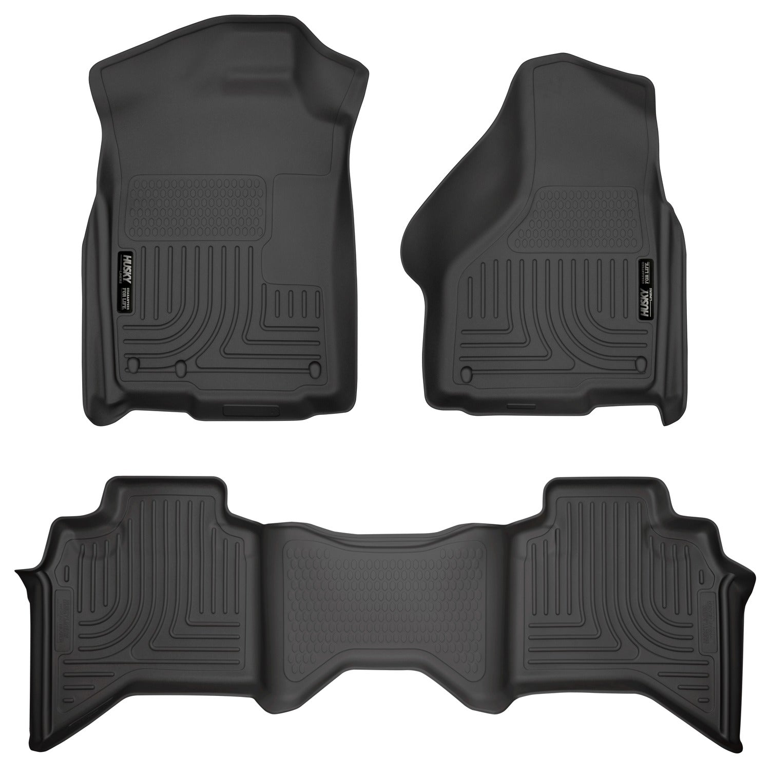 Husky Liners 98031 - Weatherbeater - Front & 2nd Seat Floor Liners 2