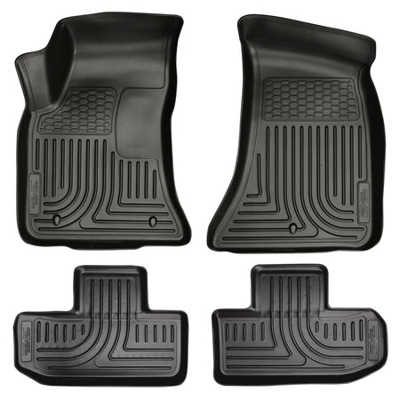 Husky Liners 98071 - Weatherbeater - Front & 2nd Seat Floor Liners 16