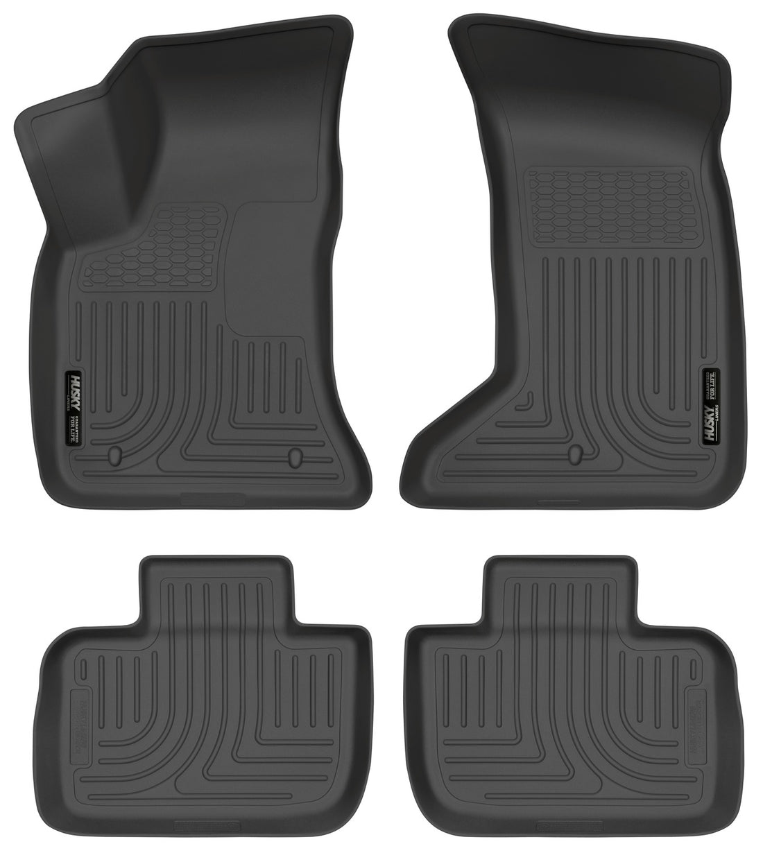 Husky Liners 98081 - Weatherbeater - Front & 2nd Seat Floor Liners 14